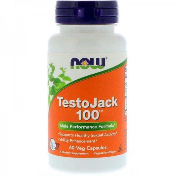 

Now Foods TestoJack 100 Репродуктивное здоровье мужчин 60 веганских капсул