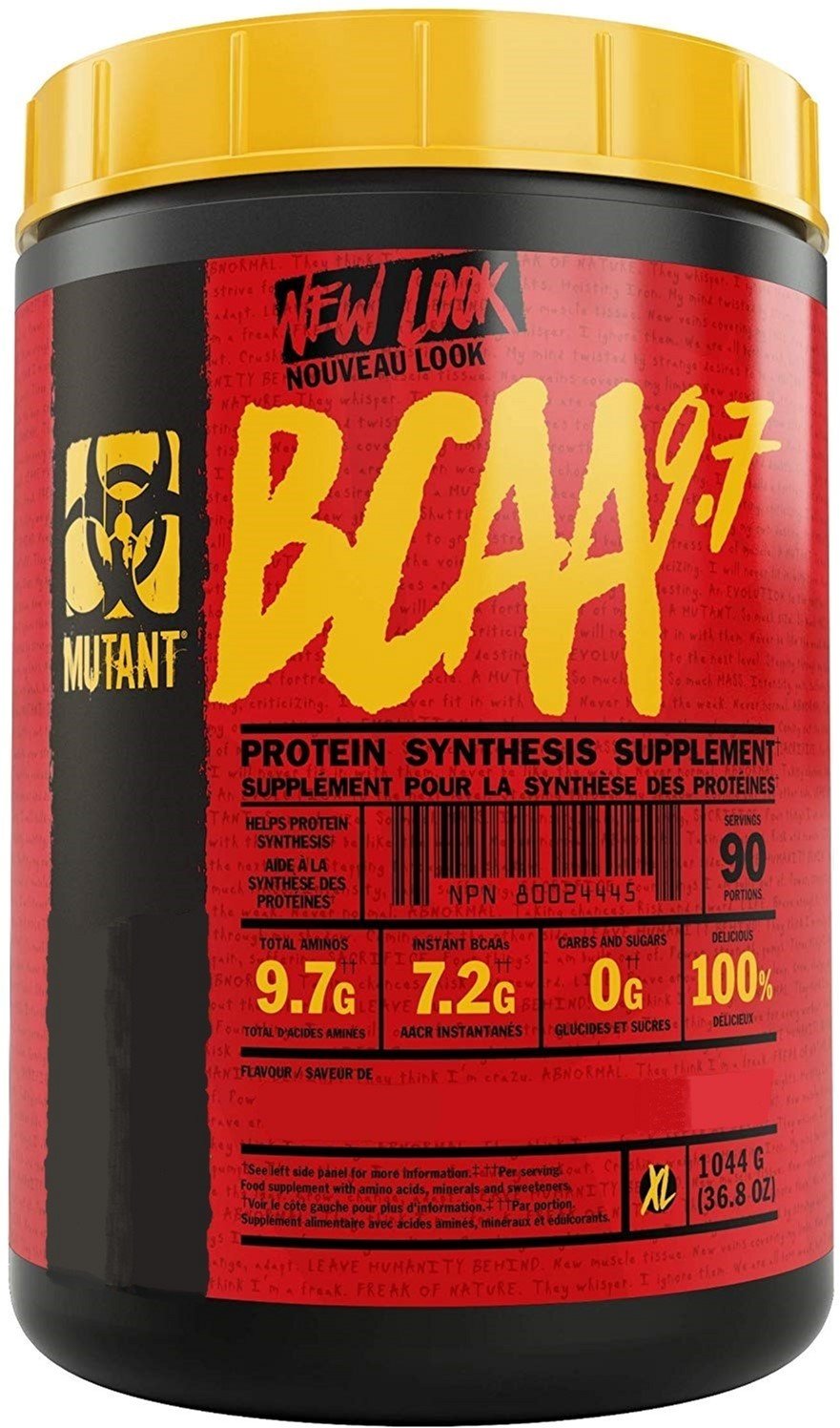 

Mutant Bcaa 9.7 1044 g /90 servings/ Iced Tea Lemonade