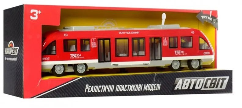 

Поезд АвтоСвіт AS-2629 со звуковыми эффектами (Красный)