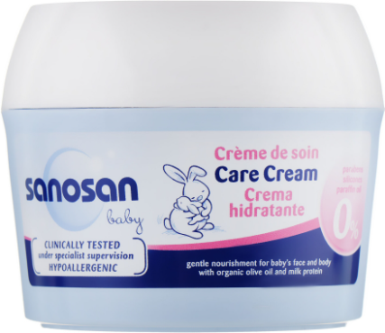 

Sanosan Baby Cream Care Детский увлажняющий крем 150 ml