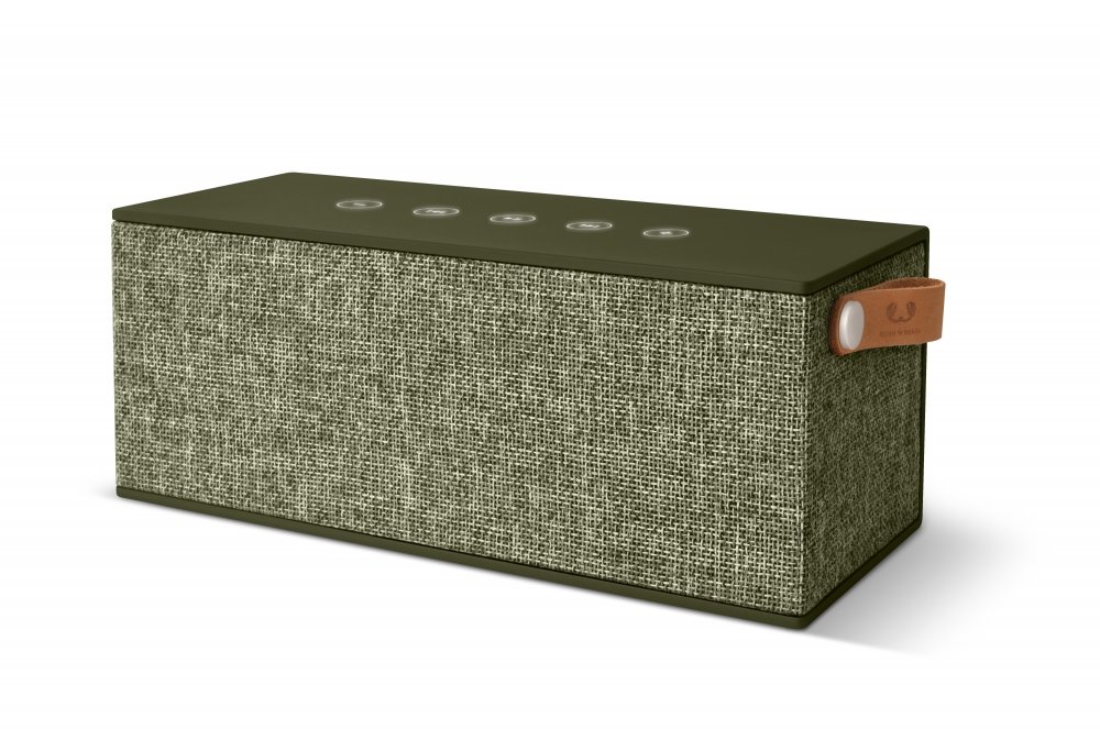 

Fresh 'N Rebel Rockbox Brick Xl Fabriq Edition Bluetooth Speaker, Army (1RB5500AR)