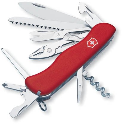 

Victorinox Hercules 111мм/18предметов/красный нейлон (0.9043)