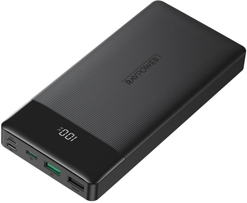 

RavPower Power Bank 20000mAh Pd 18W Black (RP-PB172)