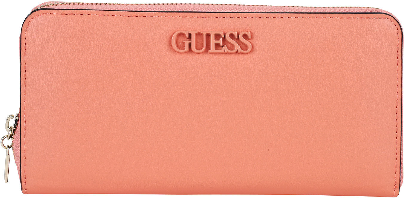 

Женский кошелек Guess Central City Slg Lrg Zip Arnd коралловый (SWVG8109460-COR)