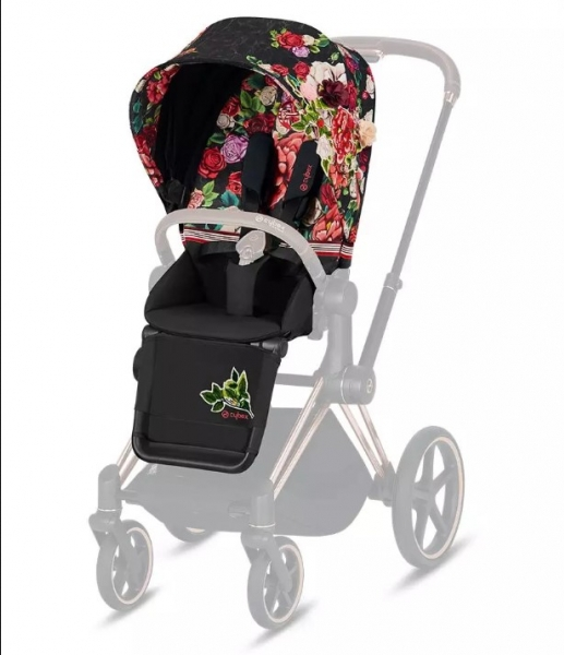 

Набор текстиля для коляски Cybex Priam Spring Blossom Dark