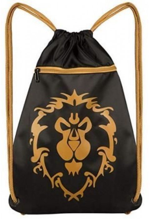 

Рюкзак World of Warcraft Alliance Loot Bag-15” x 18.25"-Black/Yellow