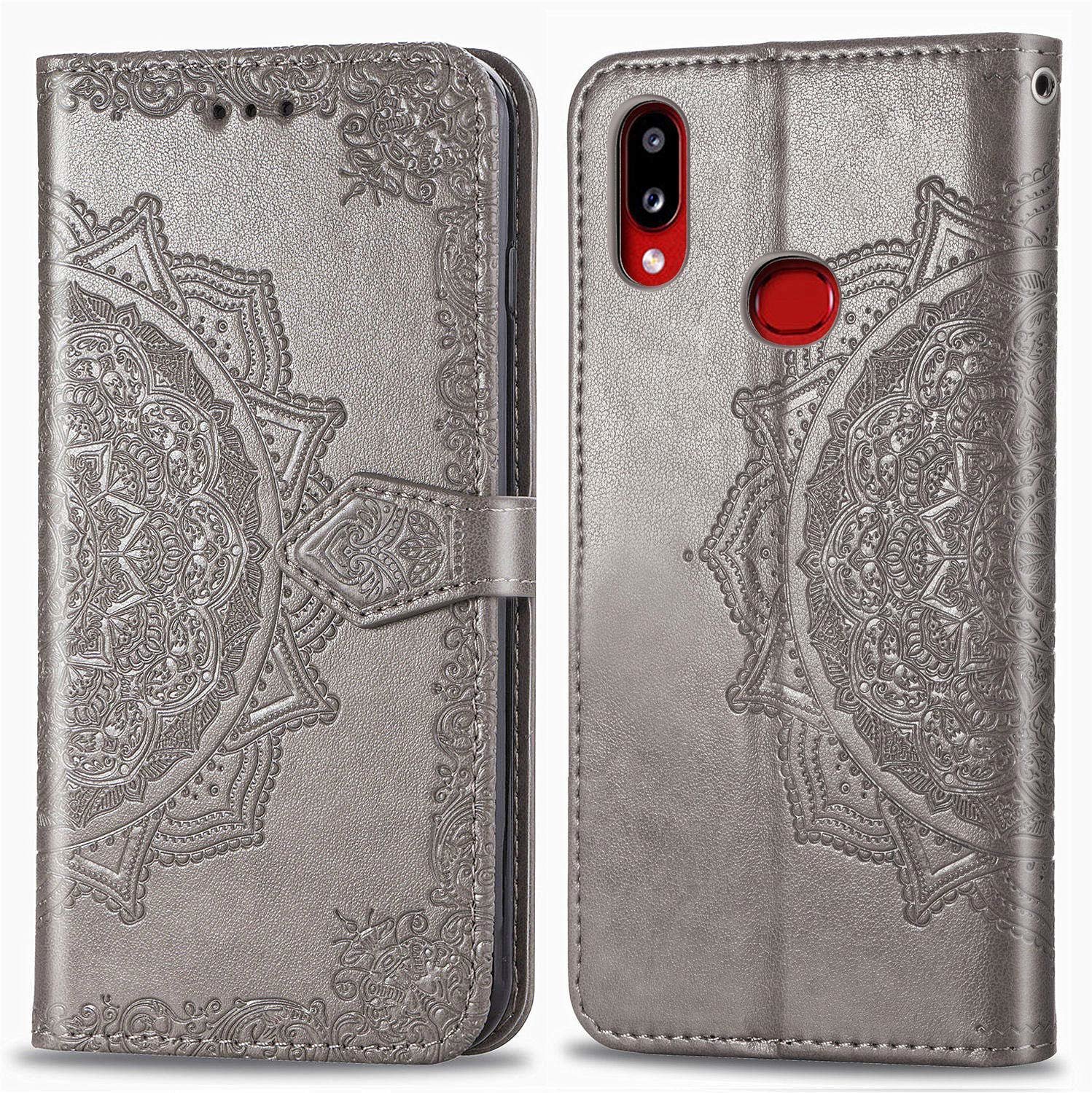 

Mobile Case Book Cover Art Leather Grey for Samsung A107 Galaxy A10s