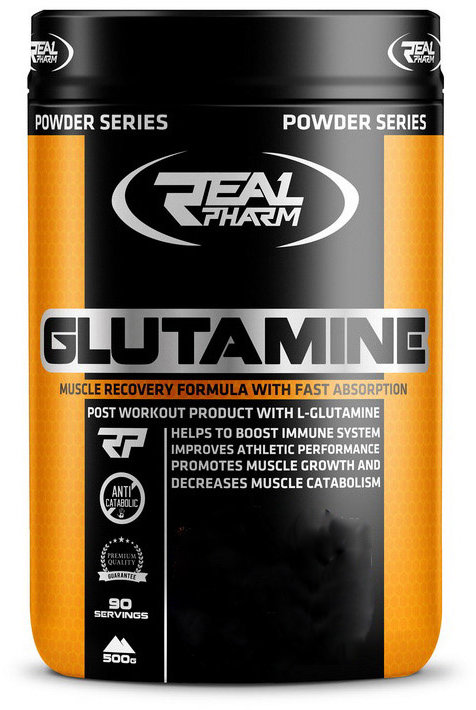 

Real Pharm Glutamine 500 g /90 servings/ Mango Maracuja