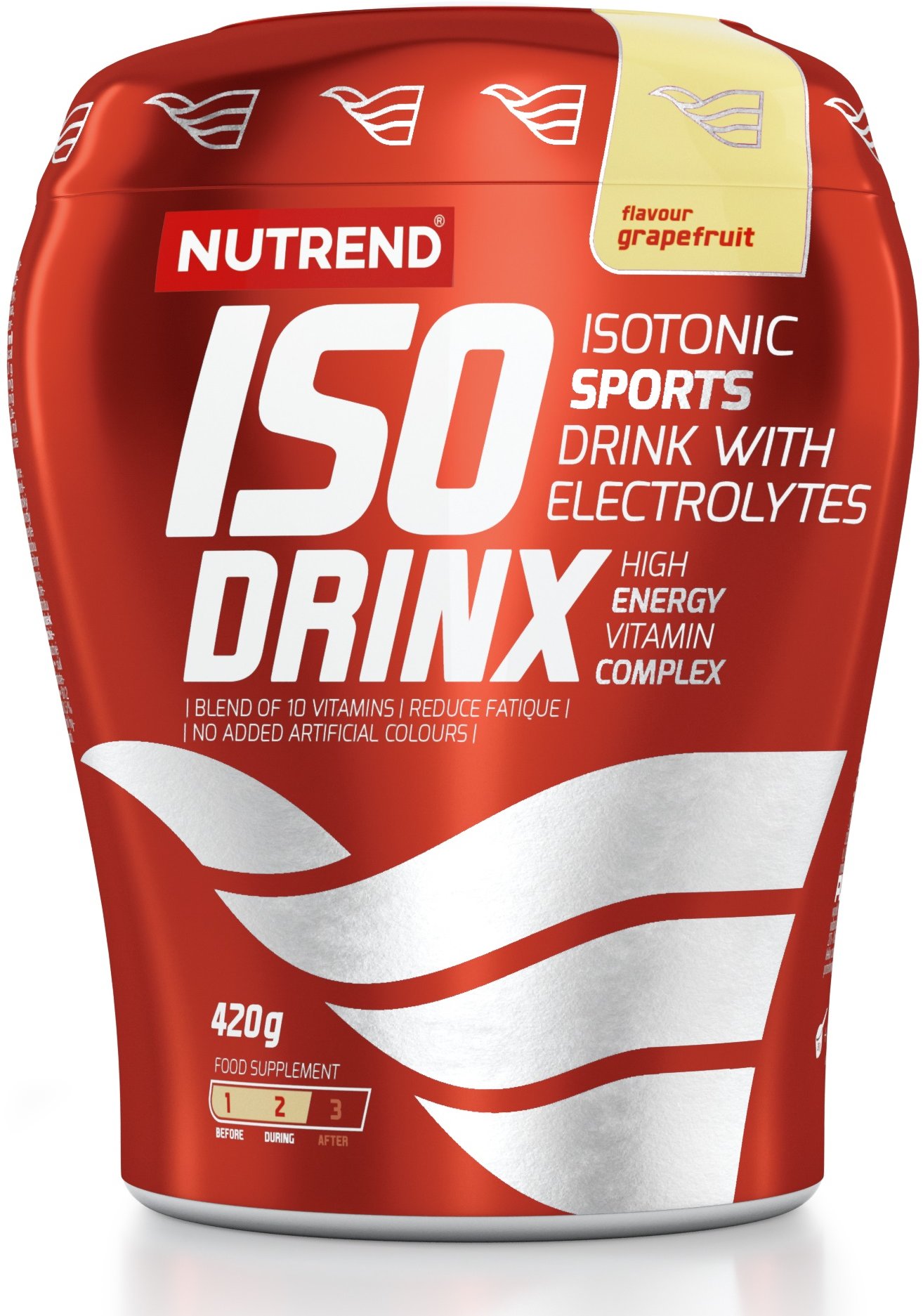 

Изотоник Nutrend Iso Drinx 420 g /12 servings/ Grapefruit