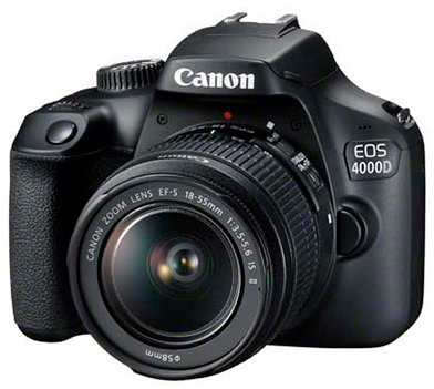 

Canon Eos 4000D Kit (18-55mm) Is Stm