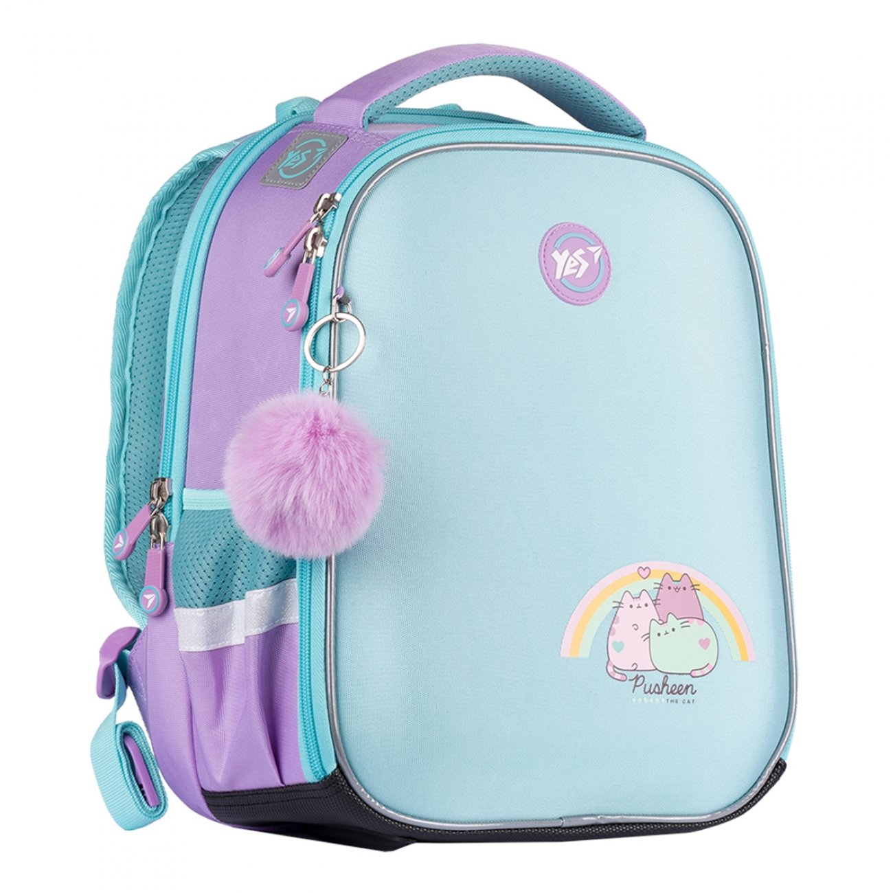 

Рюкзак Yes H-100 Pusheen, сиреневый/бирюзовый (558786)