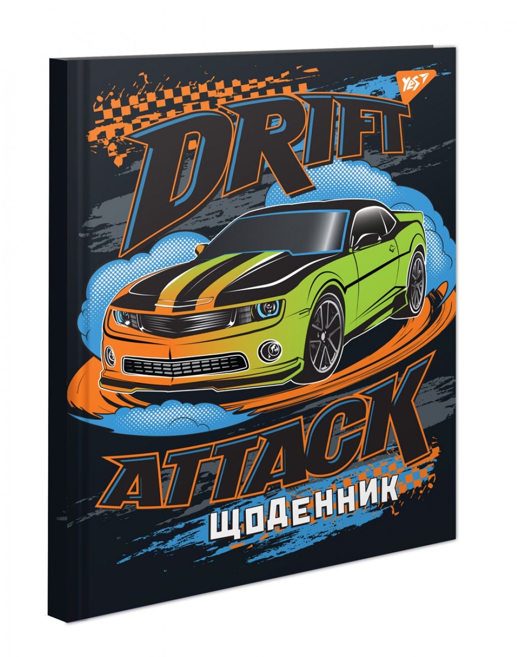 

Дневник школьный жесткий Yes (укр.) Drift attack (911160)