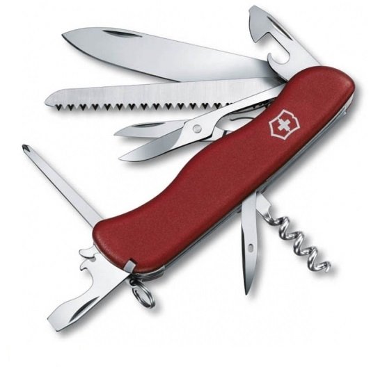 

Мультитул Victorinox Outrider (14 предметов) красный (0.9023)