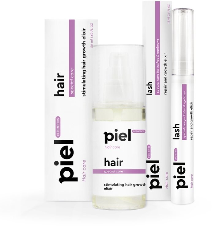 

Piel Cosmetics Комплекс для волос и ресниц Восстановление и рост
