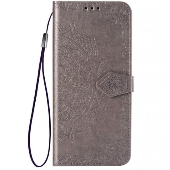 

Mobile Case Book Cover Art Leather Grey for Xiaomi Redmi 7A