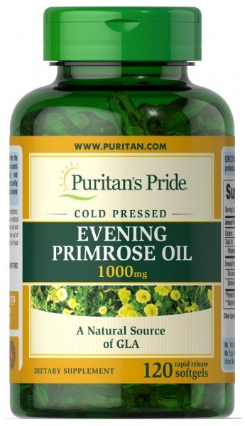 

Puritans Pride Cod Liver Oil 1000 Mg Масло вечерней примулы 120 гелевых капсул