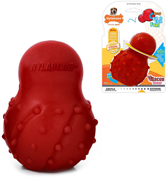 

Игрушка Nylabone Strong Chew Cone для собак M красная (84655)