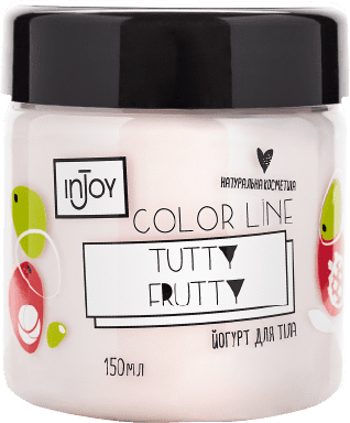 

InJoy Color Line Tutty-Frutty 150 ml Йогурт для тела Малина-ежевика