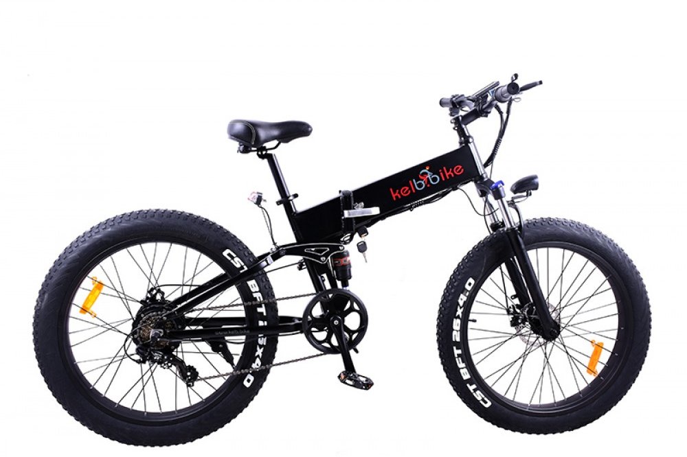 

Электровелосипед фэтбайк Kelb.Bike E-1911WS-26 500W, 48V 26" Черный