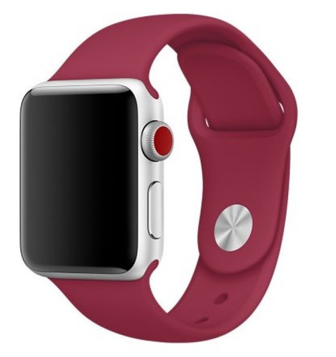 

Fashion Sports Band Set (3 in 1) Rose Red for Apple Watch 42/44mm