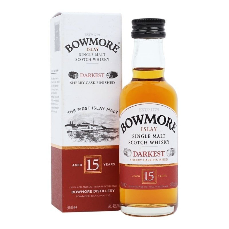 

Виски Bowmore 15 Years Old (0,05 л) (BW39570)