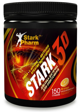 

Stark Pharm Stark 3D Strong Mix Dmaa & Pump 150 g /30 servings/ Orange