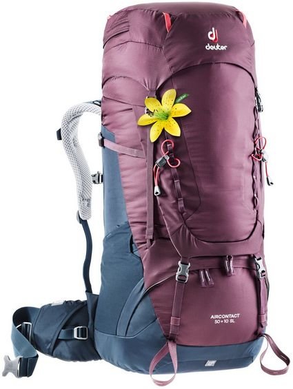 

Рюкзак Deuter Aircontact 50 + 10 Sl цвет 5326 blackberry-navy (3320219 5326)