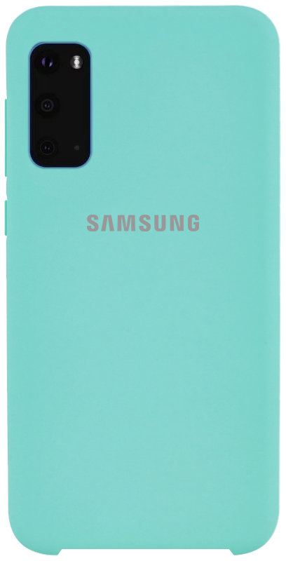 

Mobile Case Silicone Cover Turquoise for Samsung G980 Galaxy S20