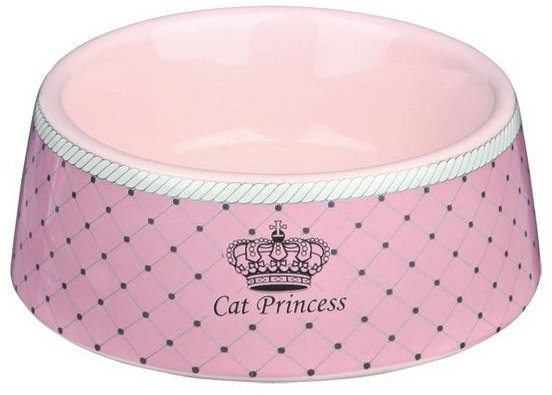 

Миска Trixie Cat Princess для котов 0.18 л 12 см розовая (4047974247808)