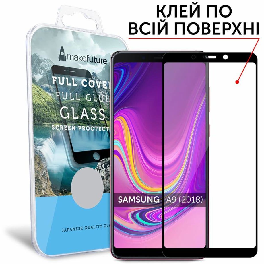 

MakeFuture Tempered Glass Full Cover Black (MGFCFG-SA920B) for Samsung A920 Galaxy A9 2018