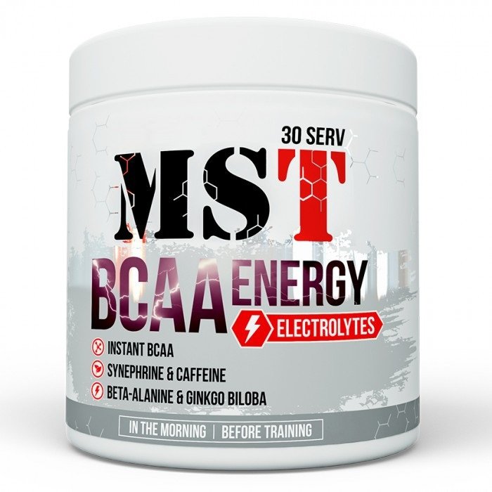 

Mst Nutrition Bcaa Energy 330 g /30 servings/ Lemon