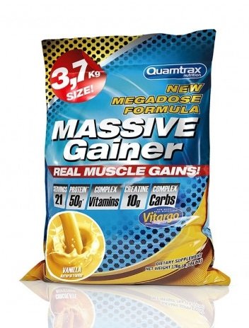 

Quamtrax Massive Gainer 3700 g /21 servings/ Vanilla