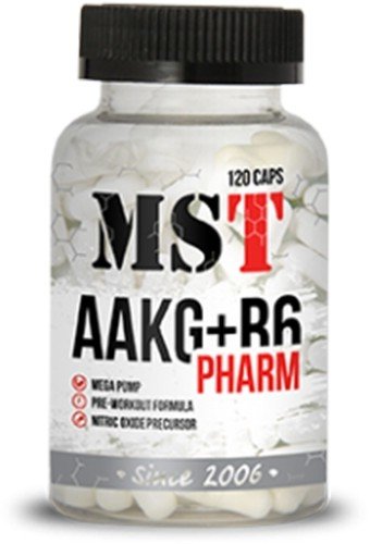 

Mst Nutrition AAKG+B6 Pharm 120 caps