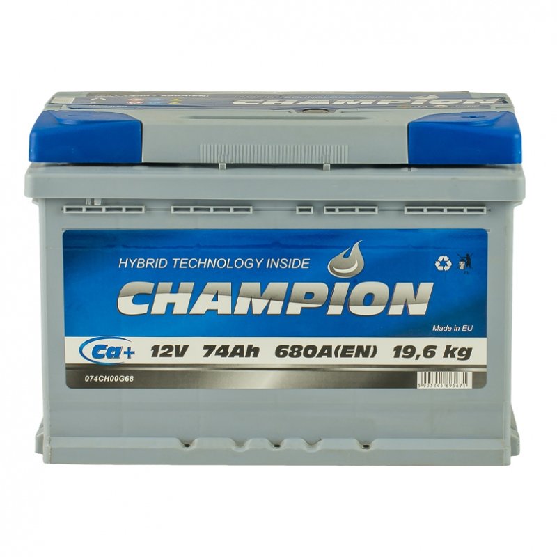 

Champion 6CT-74 Ah/12V Euro (0)