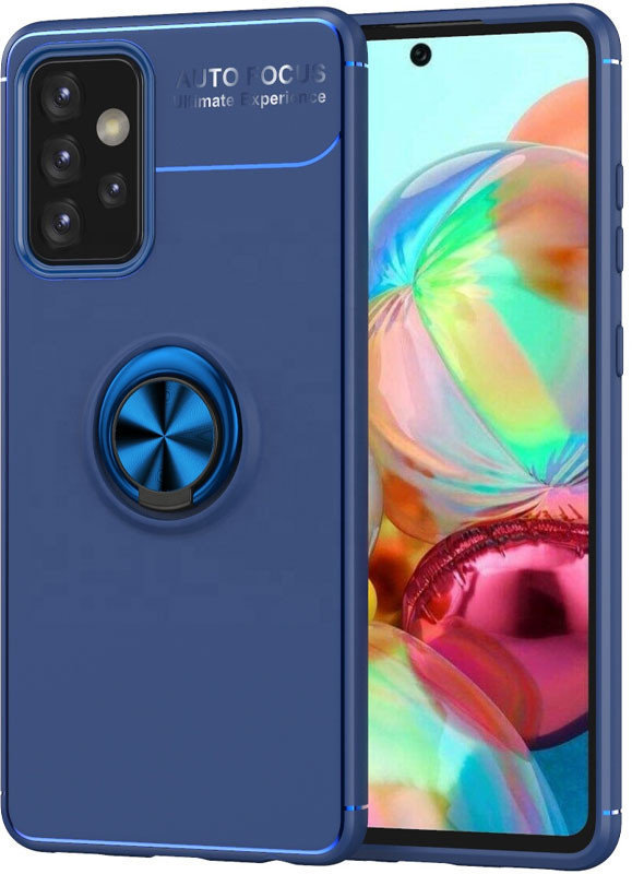 

Tpu Case Tpu Pc Deen ColorRing Magnetic Holder Blue for Samsung A325 Galaxy A32