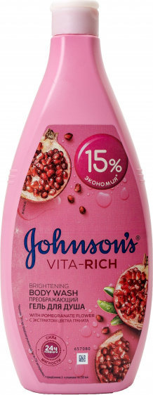 

Johnson’s Body Care Vita-Rich Shower Gel Гель для душа с ароматом граната 750 ml