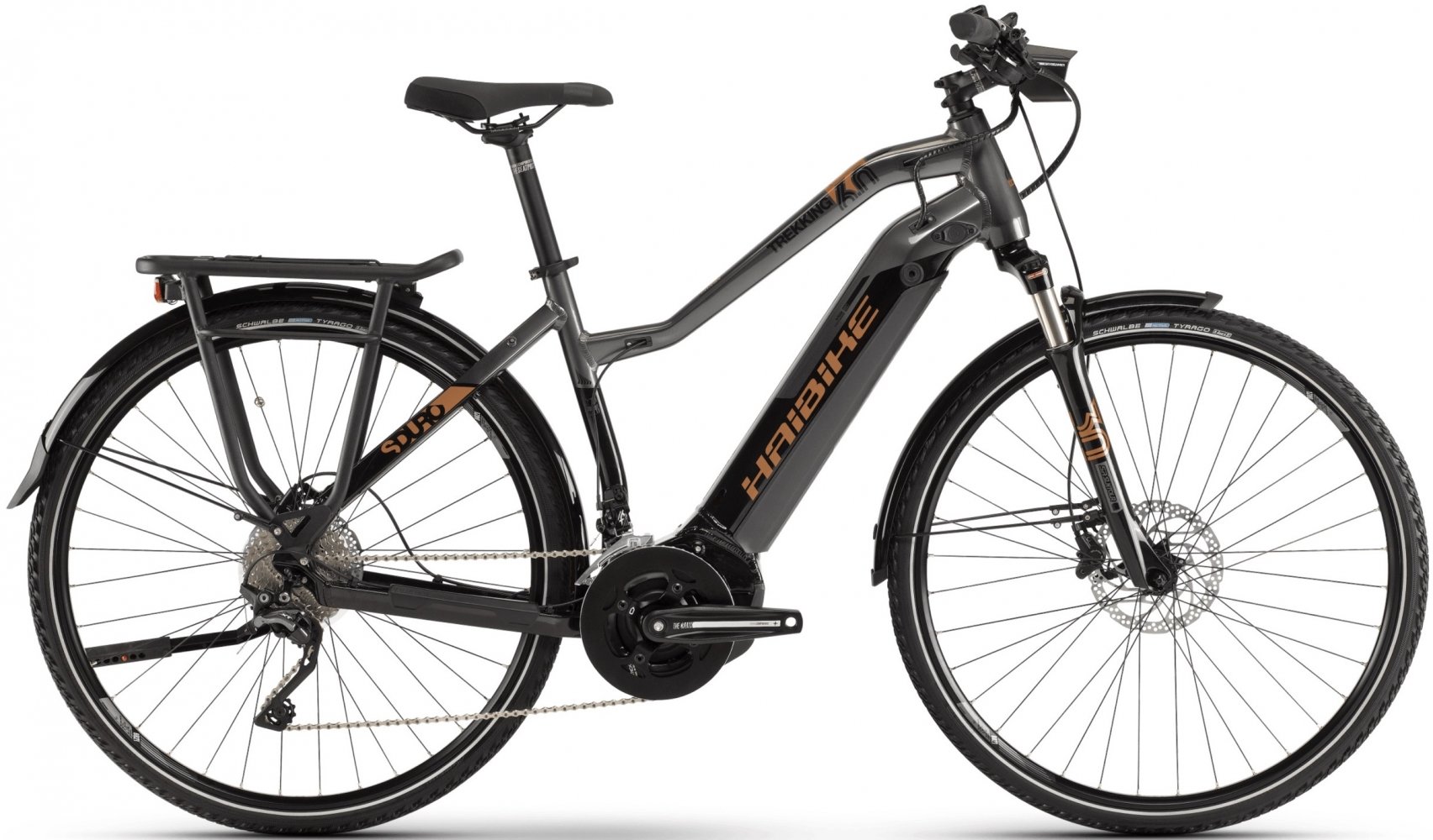 

Электровелосипед Haibike Sduro Trekking 6.0 Lady i500Wh 28", рама S, черно-титаново-бронзовый, 2019