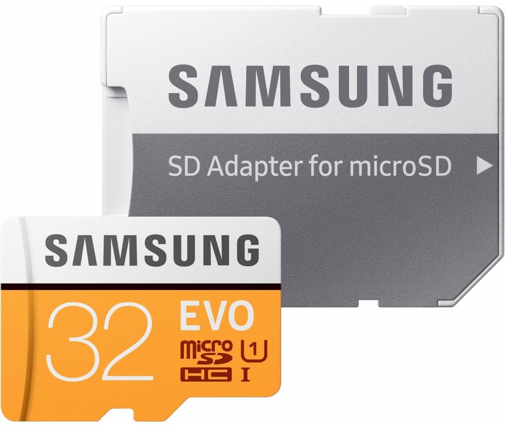 

Samsung 32GB microSDHC Class 10 UHS-I U1 Evo Plus + adapter (MB-MP32GA/APC)