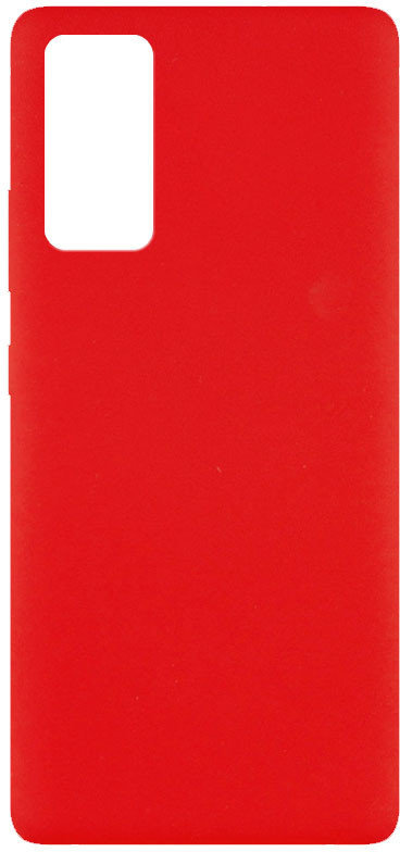 

Mobile Case Silicone Cover without Logo Red for Samsung G780 Galaxy S20 Fe