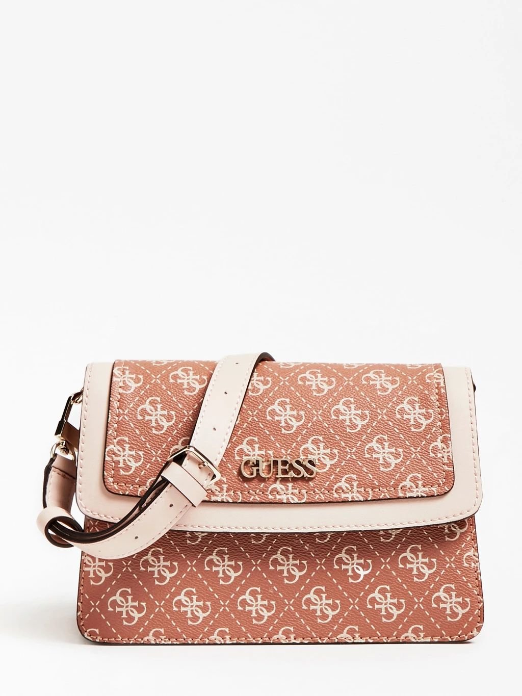 

Женская сумка кросс боди Guess Camy Crossbody Flap светло-коричневая (HWSG7741180-CNI)