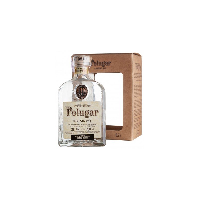 

Водка полугар Polugar Classic Rye , gift box (0,7 л.) (BW50656)