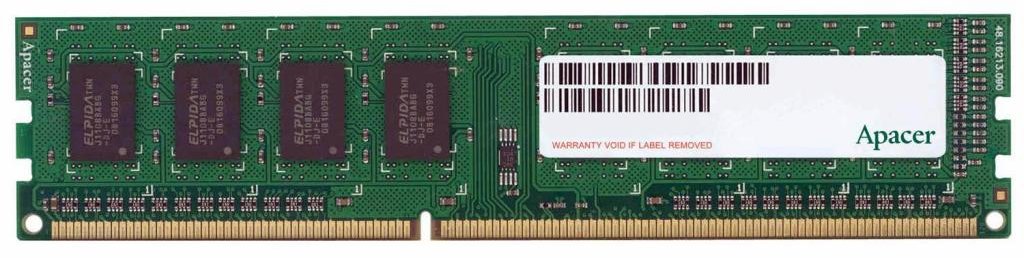 

DDR3 2GB 1600 MHz Apacer (AU02GFA60CAQBGC)