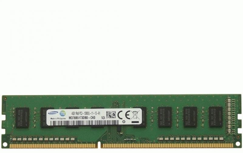 

Samsung 4 Gb DDR3 1600 MHz (M378B5173BH0-CK0) Rb