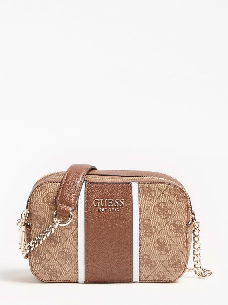 

Женская сумка кросс боди Guess Cathleen Camera Bag коричневая (HWSG7737690-BRO)