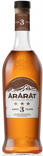Акція на Бренди армянский Ararat, 3 years old, 0.5л, 40% (STA4850001001904) від Stylus
