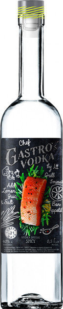 

Водка Chef Gastro особая Spicy 0.5л 40% (PLK4820210840328)