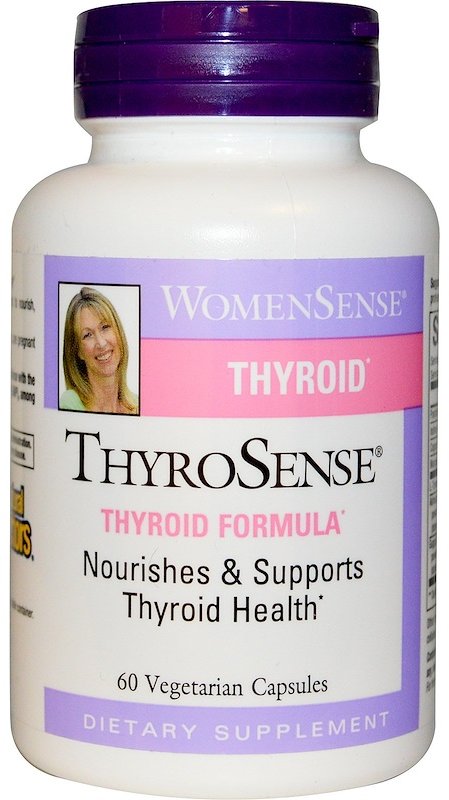 

Natural Factors, WomenSense, ThyroSense, Thyroid Formula, 60 Vegetarian Capsules (NFS04940)