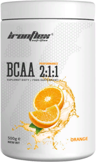 

IronFlex Bcaa 2-1-1 Performance 500 g /100 servings/ Orange