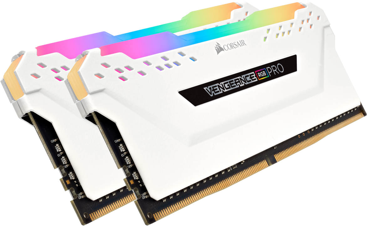 

Corsair 32 Gb (2x16GB) DDR4 3000 MHz Vengeance Rgb Pro White (CMW32GX4M2C3000C15)