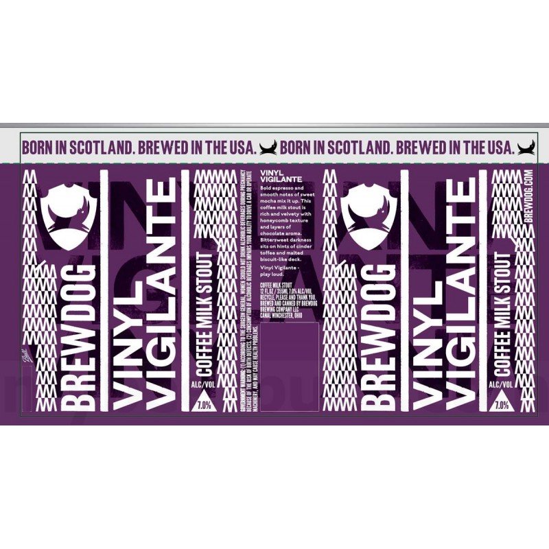 

Пиво BrewDog Vinyl Vigilante (20,0 л) (BW40174)